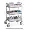 Carrello rifornimento minibar, 2 ruote frenate